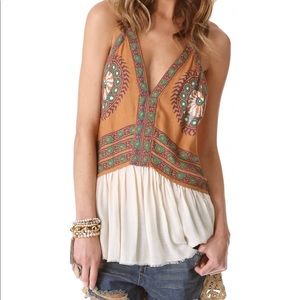 Free people crossing the border tank size XS